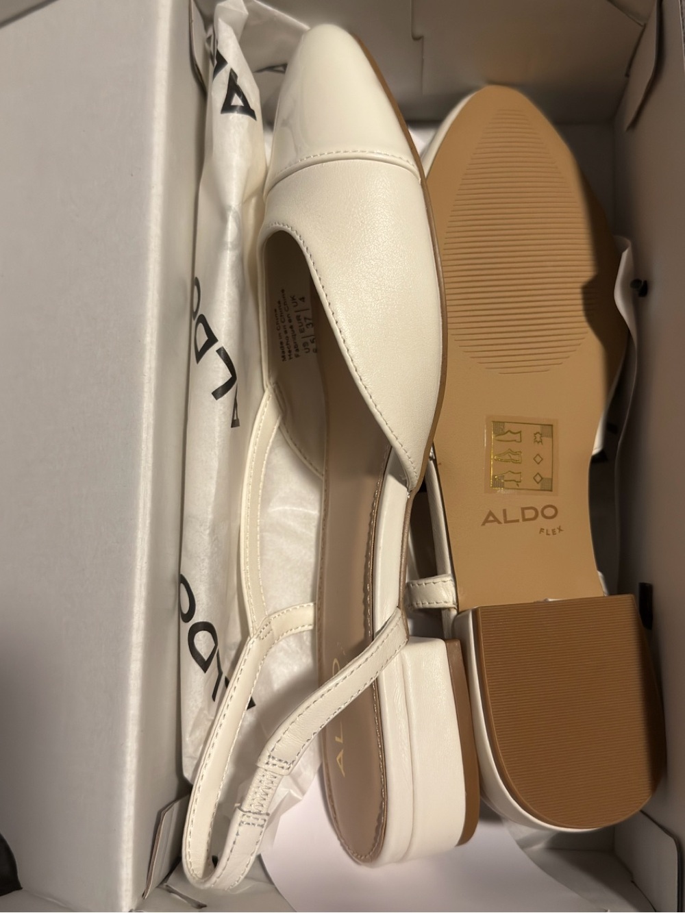 Aldo Clementinne Slingback ballerina shoe with block heel - Picture 7 of 7